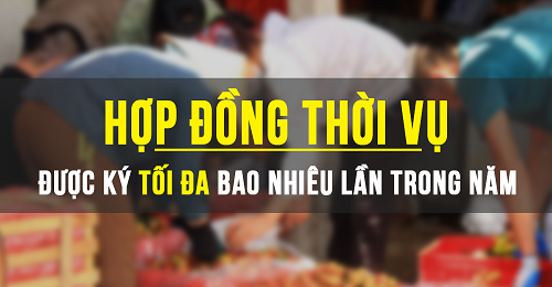 Hợp đồng lao động có thời hạn được ký tối đa bao nhiêu lần