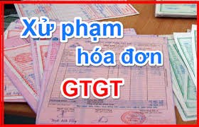 Phạt vi phạm hành chính về hóa đơn